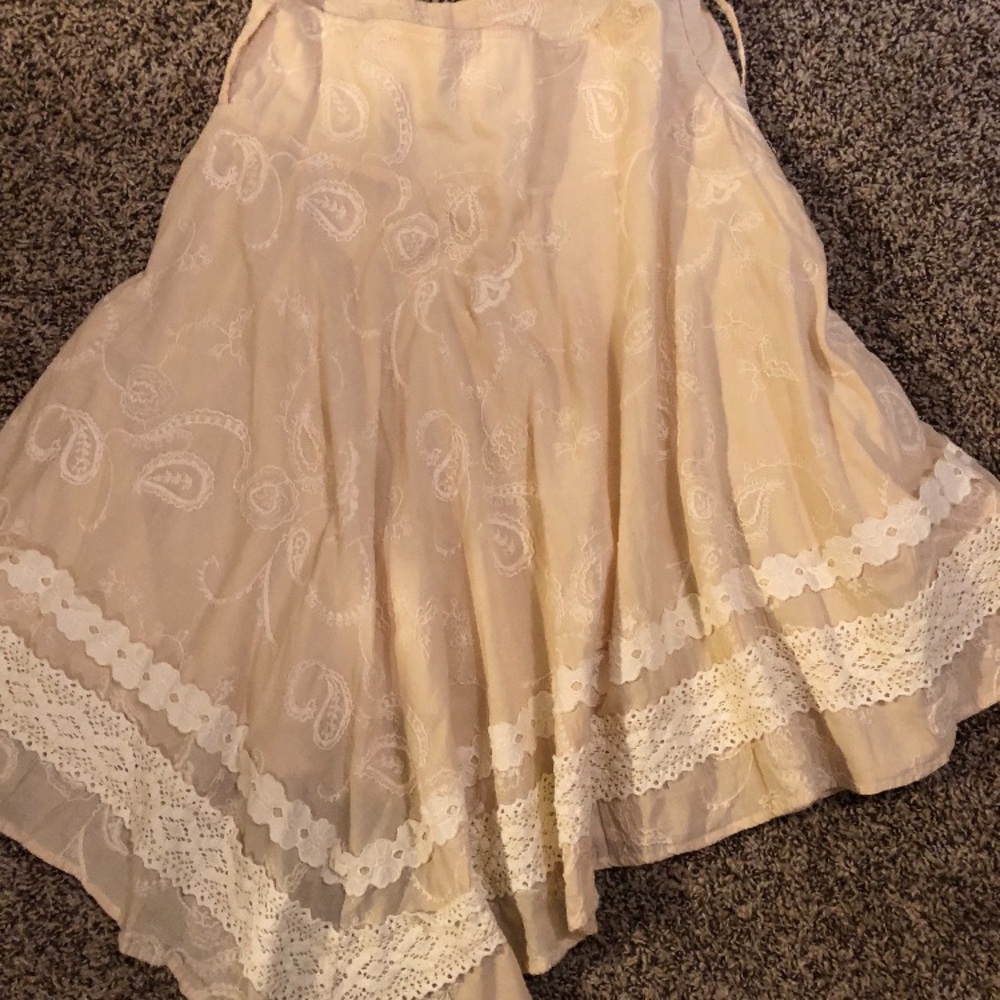Boho Miss Me skirt